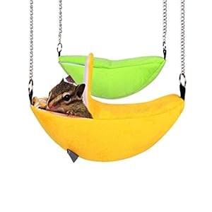 Hamaca de felpa cálida para invierno - hámster rata ratón conejillos de indias ardilla - cama columpio o juguete