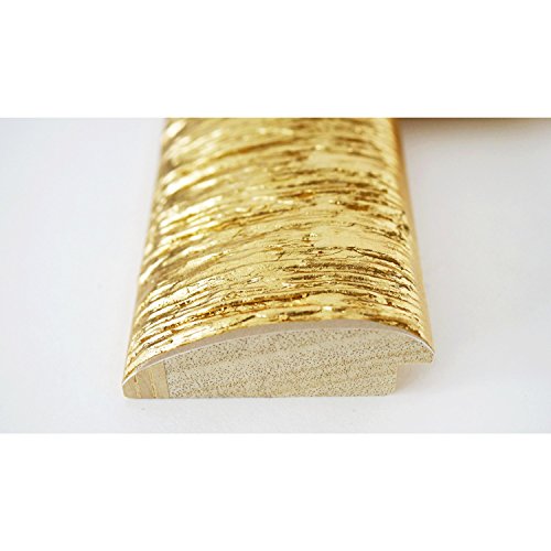Spiegel Wandspiegel Badspiegel – Rostock 7,2 – Gold – 200 Größen zur Auswahl – handgefertigt – DIN A1 (59,4 x 84,1 cm) – FM – Modern, Shabby, Vintage - 5