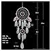 Produktbild GiiWii Natürliche Feder- Dreamcatcher Handarbeit Kreativ Dream Catcher Blitz 5-Ring Wand Hängen Schmuck Dekoration Lover's Geschenk