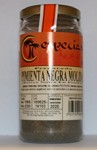 Pimienta Negra Molida 195 Grs