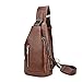 Produktbild Herren Tasche Herrenmode Business-Schulter-Kurier-Beutel-Leder-beiläufige Reißverschluss Messenger Bag Outdoor Brusttasche Kreative Models