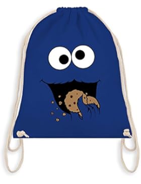 Karneval & Fasching - Keks-Monster - Turnbeutel I Gym Bag