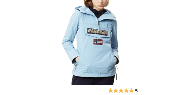 napapijri jacket light blue