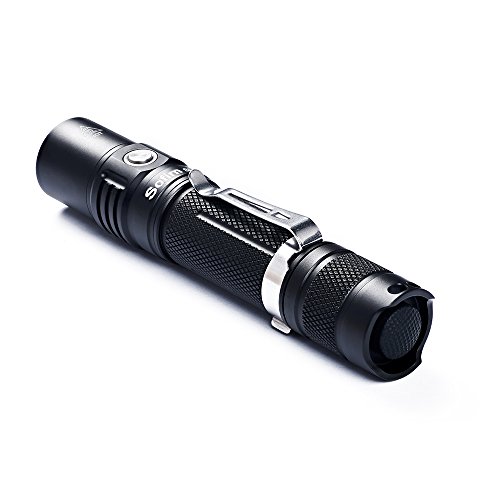 Taktiche LED Taschenlampe Sofirn 960 lumen Cree XPL2 V6 LED Fahrradlicht Bicycle Lampen Extrem Hell Kompakte EDC Taschenlampe Set Wasserdichtes IPX8 mit 18650 Batterie und USB Aufladeeinheit - 3