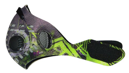 RZ Mask Digi Green - mascarilla antipolvo con filtro de carbón activo ¡más 1 filtro y estuche gratis! Medium/Small