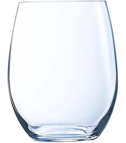 Arcoroc Thera Set 6 Calici Da Vino In Vetro Temperato 44 Cl - Resistenti E Lavabili In Lavastoviglie - Made In France