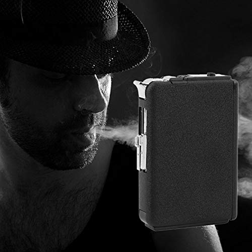 Preisvergleich Produktbild Tragbarer Zigarettenetui-Halter Winddichtes Flammenfeuer ohne Gasgeschenk