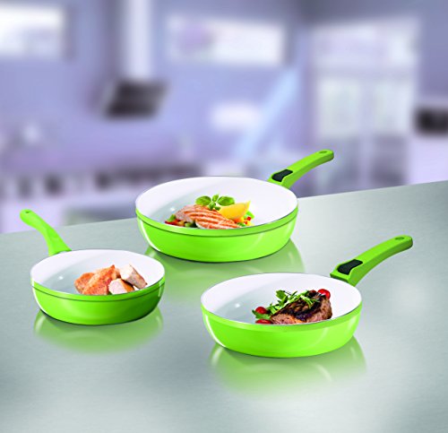 Preisvergleich Produktbild Ceraflon Titan Pro Lotus 5tlg. Premium Pfannenset