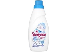 Stergene Gentle Care Washing Detergent for Cashmere Wool, Silk and All Delicate handwash only Fabric 500ml (15 Washes) by Unknown