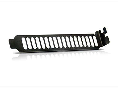 SilverStone SST-Aeroslots – PCI Slotblech mit Lüftungsschlitzen, Nickelbeschichtet (4 Stck.) - 5