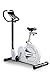 Produktbild Powerpeak Heimtrainer Comfort Line in Weiß, Hometrainer mit Ergometer, LCD-Computer, 16 Widerstandsstufen, Herzfrequenz-Messung mittels Handsensoren