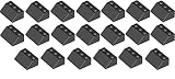 LEGO CITY - 20 schwarze Dachsteine / Dachziegel / Keilsteine / Schr�gsteine 45� mit 2x3 Noppen - LEGO