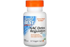 DOCTORSBEST Doctor's Best NAC Detox Regulators, 60 vcaps - Unterstützung der Entgiftung mit N-Acetylcystein