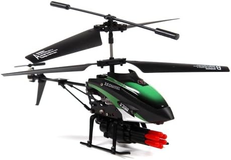 Missile firing helicopter (Green)