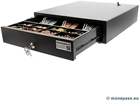 Low Duty Cash Drawer with Automatic (by Printer Connection) or Manual Opening (with Keys)