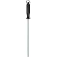 Victorinox Round Finecut Butcher Sharpening Steel, Black/Silver, 30 x 5 x 5 cm