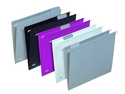 Elba Trendy Dossiers suspendus pour Tiroir Couleurs assorties Lot de 5