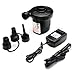 Produktbild Elektrische Luftpumpe,Bigmeda 2 in 1 Elektropumpe Power Pump mit 3 Luftdüse für aufblasbare Matratze,Planschbecken,Kissen,Boot,Schwimmring Aufblähungen und Deflates DC12V/AC230V[Super Leise]