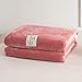 Produktbild LBRVICTRY Flauschige Kuscheldecke Zweiseitige Wohndecke Hochwertige Decke Sofadecke Warmweich Microfaser Fleecedecke Tagesdecke Für Bet,Darkpink-180cm*200cm