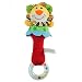 Demiawaking 22cm Developmental Animal Soft Stuffed Infant Baby Plush Toys Rattles Kids Activity Spiral Bed Strollers Toys Cradles