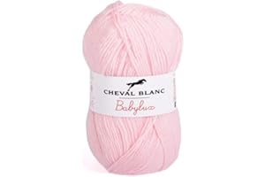 Laines Cheval Blanc - BABYLUX laine layette 50g 100% acrylique - Idéale pour le tricot bébé