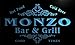Produktbild u31236-b MONZO Family Name Bar & Grill Home Brew Beer Neon Sign Barlicht Neonlicht Lichtwerbung