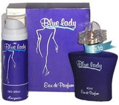 Rasasi Blue Lady Perfume EDP with Free Deo Spray, 40 ml