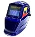 Produktbild JSHFD Solar Schweißhelm Automatische Dimmung Einstellbare Schweißmaske Argon Schweißer Schweißkappe Schweißmaske Bildschirmschutz (Color : Blue)