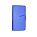 Produktbild Samsung Galaxy S6 Edge 2015 Case and Wallet Leather Flip Cover with Card Slot Full Body Protection Cell Phone Cover Wallet Kamal Star® (Plain Blue Book)