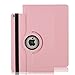 Produktbild 2017 Neue iPad 9,7 hülle Case, Avril Tian 360 Grad drehbar Multi Winkel Bildschirm Schutz FLIP Folio Stand Smart Schutzhülle für Apple 2017 New iPad 9.7 inch Tablet
