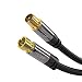 Produktbild KabelDirekt - SAT/TV Kabel - 7,5m - (75 Ohm, F-Stecker > Koax Stecker, Koaxialkabel geeignet für TV, HDTV, Radio, DVB-T2, DVB-C, DVB-S, DVB-S2) - PRO Series