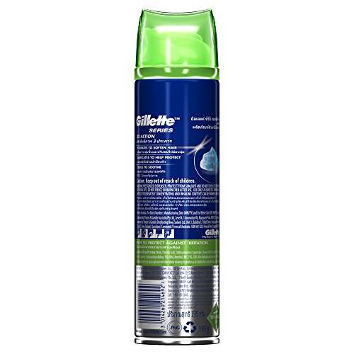 Gillette Series Cool Wave/Sensitive Skin Shave Gel - 200ml - Image 3