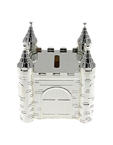 Lesser and Pavey - Little Treats Silver Plated Castle Money Box