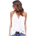 Produktbild Top für Damen lmmvp Frauen Hohl Out Pullover ärmellos Casual Massiv Bluse
