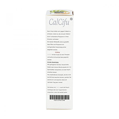 CalCifu Desinfektionsmittel gegen Pilze Schuhdesinfektion Dosierspray, 100 ml - 2