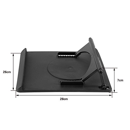 Laptopständer, Laptop Stand Notebookständer Notebook Kühler belüftet verstellbar geeignet für Macbook Air Laptops Notebooks Tablets Bücher, 15,6″, 360° - 4