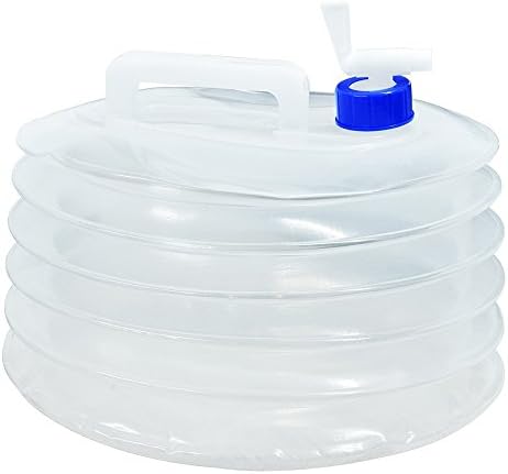 Zenwow 5 Litre /10 Litre /15 Litre Collapsible Water Carriers Portable Folding Water Containers Canteen Buckets with Tap for Travel Hiking Camping Climbing Caravans Hunting Outdoor Activities Kettle (15L)
