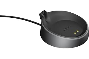 Jabra Evolve2 75-laddningsstativ med USB-A-kabel - 1 x laddningsstation för Jabra Evolve2 75-stereohörlurar (svart version)