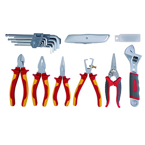 Werkzeugkoffer „Elektriker“ | 125-teilig | mit hochwertigem ABS-Koffer | inkl. geprüftem VDE-Werkzeug - 4