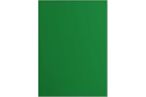 VAESSEN CREATIVE Florence Papier Cartonné Vert Lisse - A4 - Broccoli - 10 feuilles - 216 g/m² - Papier pour Scrapbooking, Carterie, Perforation et Faire Part de Mariage