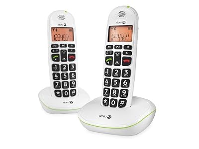 Doro Phone Easy 100W téléphone fixe sans-fil Blanc