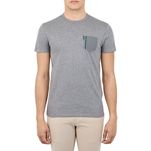 Preisvergleich Produktbild Ben Sherman - Gingham Tipped Pocket - M, Gris