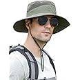 JMP Men & Women Stylish Summer Cowboy Hats Stylish Fishing Hat UV Protection Safari & Camping Travellers Bucket Hats (Green)