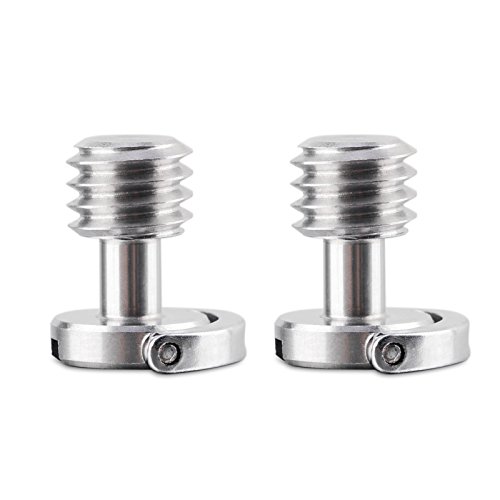 D-Ring-Stativschrauben (langer Schaft, schnell lösbar), 95 mm, 2 Stück