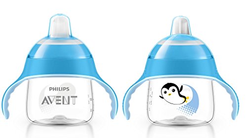 Philips Avent Premium Spout Cup (7 oz, Blue)