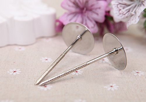 Gearmax® 52-Piece 52tlg Stainless Steel Edelstahl Nozzles und Icing Piping Bag Nozzles Set Kuchen Cake Decorating Blumennagel mit Aufbewahrungsbox Box Blumennägel Kupplung PROFI Set - 6