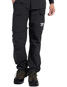 Hilarocky Herren Mann Wasserdicht Winddicht Schnelltrocknende Hose Outdoorhose Wanderhose