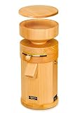 Hawos Oktagon 2 in Holz Getreidemühle 600 Watt, Mahlleistung 220 g/min