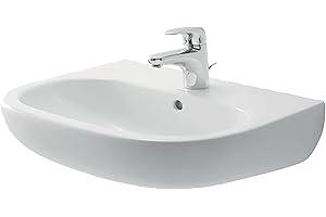 Duravit Waschbecken D Code Breite 65cm 1 Hahnloch, weiß, 2310650000