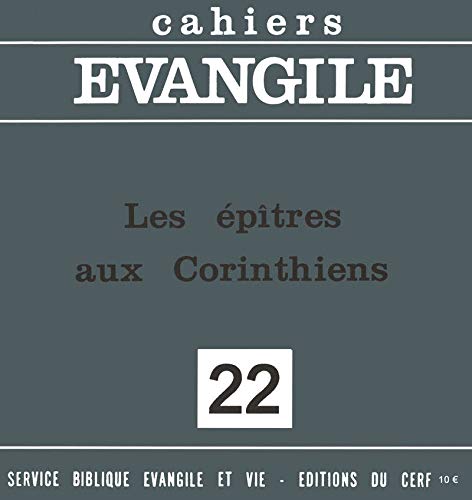 Télécharger CE-22. Les Épîtres aux Corinthiens PDF